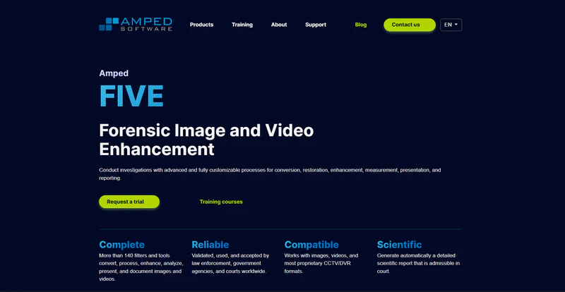amped five face detection tool