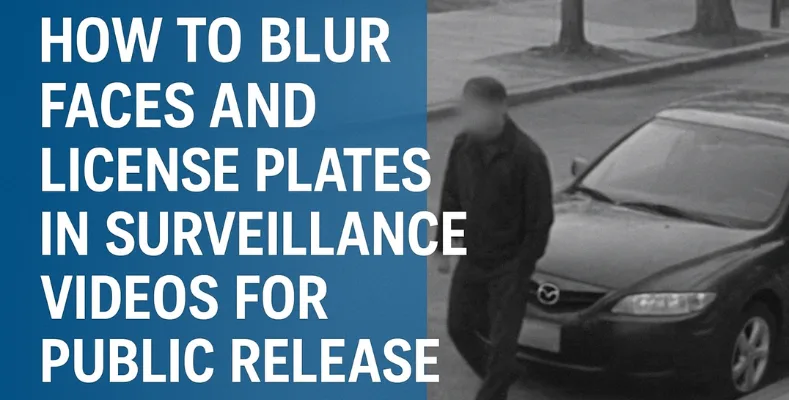 blur faces and license plates