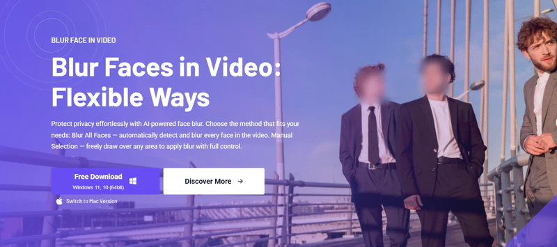 avclabs video blur face detection software