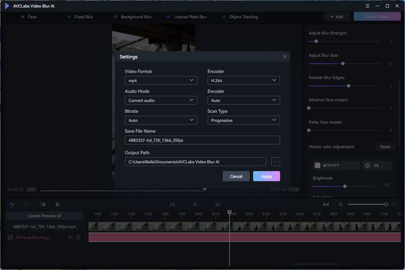 export legal evidence video