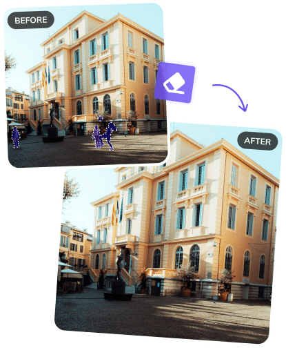 remove object from video