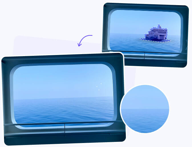 erase unwanted objects from video