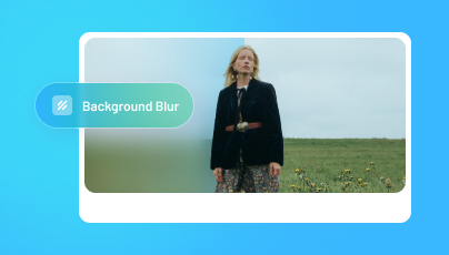 blur video background