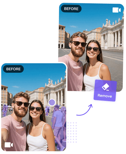 remove person from video
