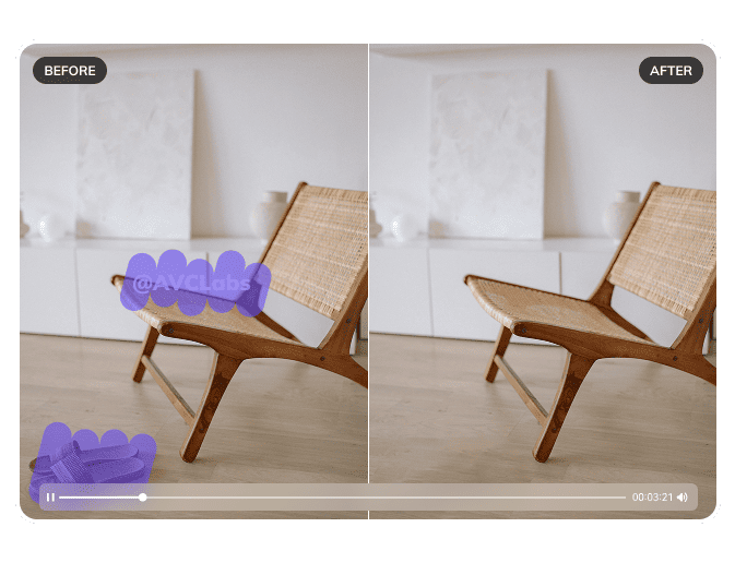 remove text from video online free