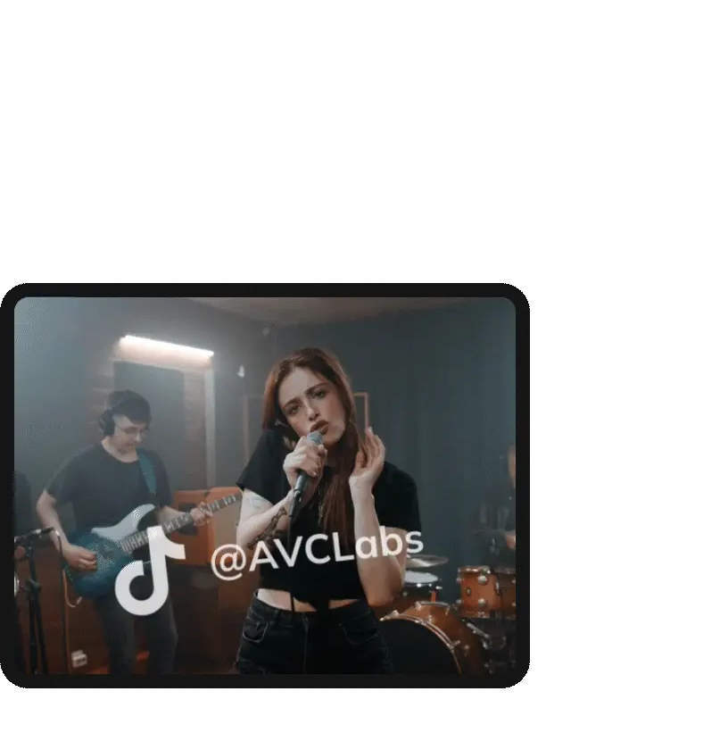 ta bort vattenstämpel från TikTok med hjälp av AvClabs