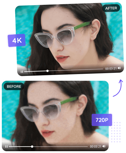 video upscaling