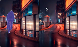 video blur ai